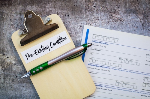 Pre-Existing Condition Concept