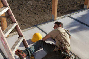 Man injured at a construction site workers' compensation benefits