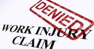 You can appeal a denied workers’ compensation claim.
