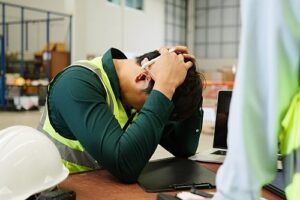 an employee can collect workers comp for work-related stress if they also suffer a physical injury