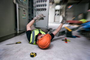 Electrician Hurt at Work