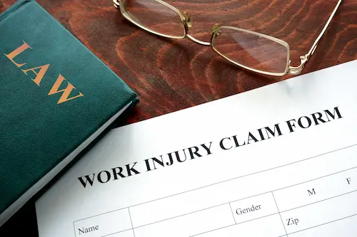 work injury claim form