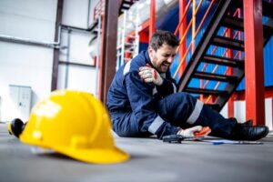 Worker With Shoulder Injury