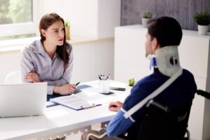 Florida Workers' Compensation Lawyer and Client