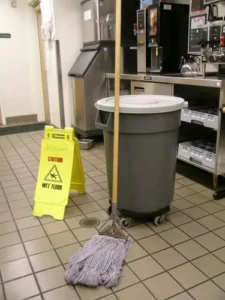 Tampa workers compensation lawyer, Tampa, FL – Worker Injured in Slip and Fall at Local Restaurant Kitchen