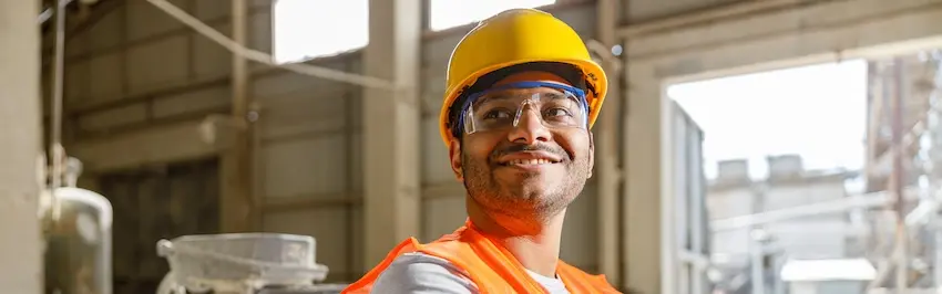 Injured construction worker on Miami job site after workplace accident